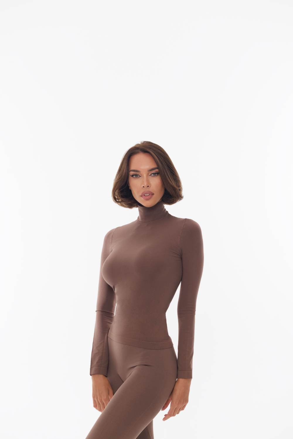 Naked Seamless Turtle Neck long sleeves top - Image 4